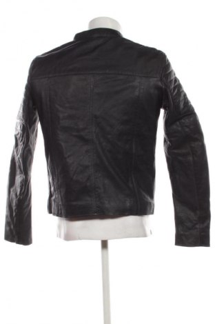 Geacă de piele pentru bărbati Rochas, Mărime L, Culoare Negru, Preț 2.729,99 Lei