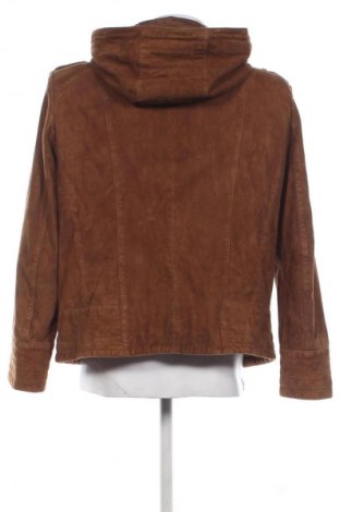 Herren Lederjacke Strandfein, Größe M, Farbe Braun, Preis 54,99 €