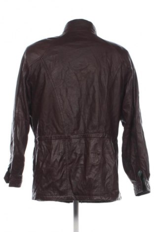 Geacă de piele pentru bărbati Trapper, Mărime L, Culoare Maro, Preț 453,65 Lei
