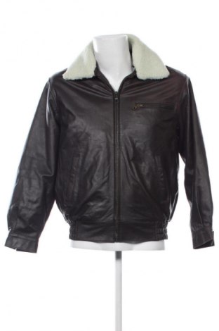 Geacă de piele pentru bărbati Unbranded, Mărime M, Culoare Maro, Preț 324,99 Lei