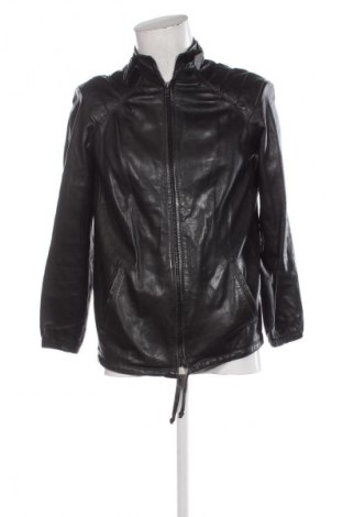 Geacă de piele pentru bărbati Unbranded, Mărime M, Culoare Negru, Preț 282,99 Lei