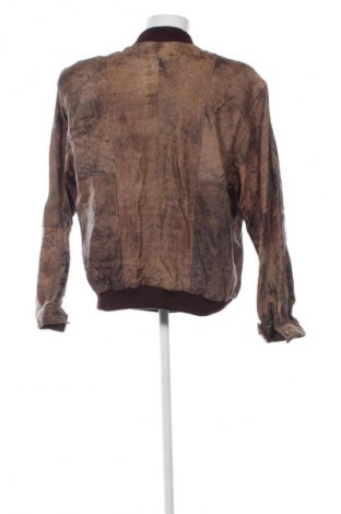 Geacă de piele pentru bărbati Unbranded, Mărime XL, Culoare Maro, Preț 291,99 Lei