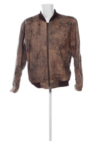 Geacă de piele pentru bărbati Unbranded, Mărime XL, Culoare Maro, Preț 291,99 Lei