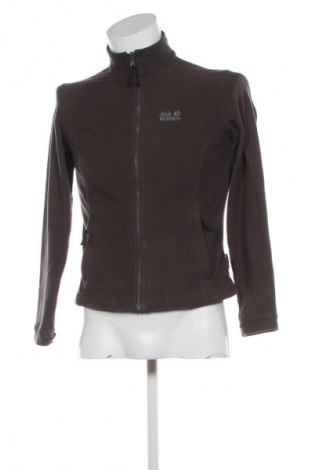 Herren Sportjacke Jack Wolfskin, Größe M, Farbe Grau, Preis 45,99 €