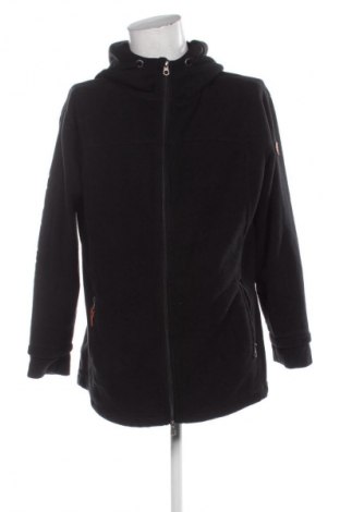 Мъжко поларено горнище Kangaroos, Размер L, Цвят Черен, Цена 13,99 лв.