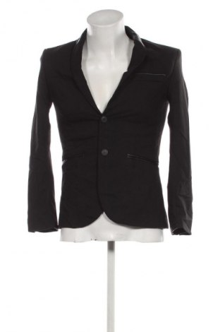 Herren Sakko Bershka, Größe S, Farbe Schwarz, Preis € 11,99