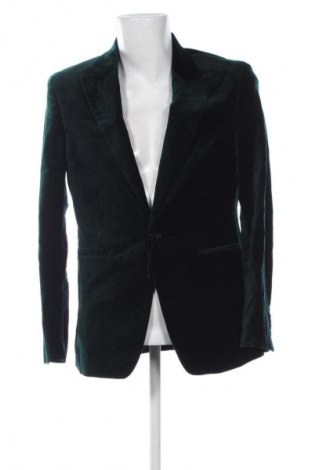 Herren Sakko Zara, Größe L, Farbe Grün, Preis 19,99 €