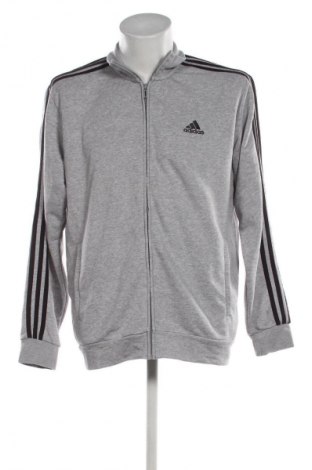 Herren Sportoberteil Adidas, Größe L, Farbe Grau, Preis 38,99 €