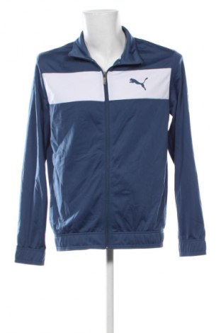 Bluză trening de bărbați PUMA, Mărime M, Culoare Albastru, Preț 58,99 Lei