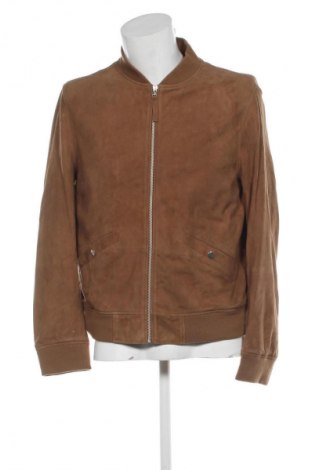 Herrenjacke Isaco & Kawa, Größe L, Farbe Braun, Preis 127,99 €