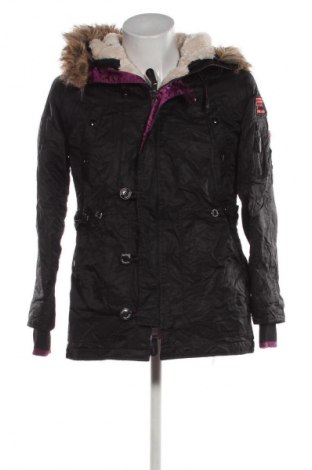 Herrenjacke Superdry, Größe L, Farbe Schwarz, Preis 59,99 €