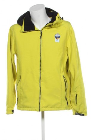 Geacă de bărbați pentru sport de iarnă James & Nicholson, Mărime XXL, Culoare Galben, Preț 285,99 Lei