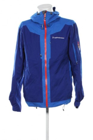 Herrenjacke für Wintersports Peak Performance, Größe L, Farbe Blau, Preis 127,99 €