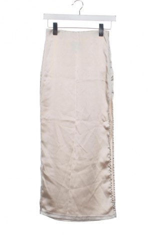 Rock Bershka, Größe XS, Farbe Ecru, Preis € 9,99