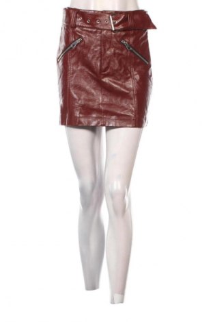 Fustă Bershka, Mărime S, Culoare Roșu, Preț 50,00 Lei