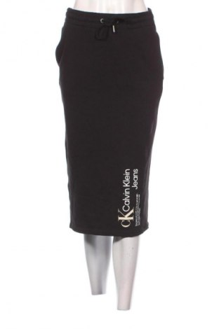 Szoknya Calvin Klein Jeans, Méret S, Szín Fekete, Ár 16 443 Ft