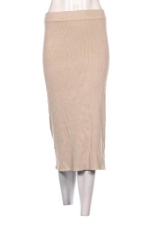 Пола Gina Tricot, Размер XL, Цвят Бежов, Цена 27,02 лв.