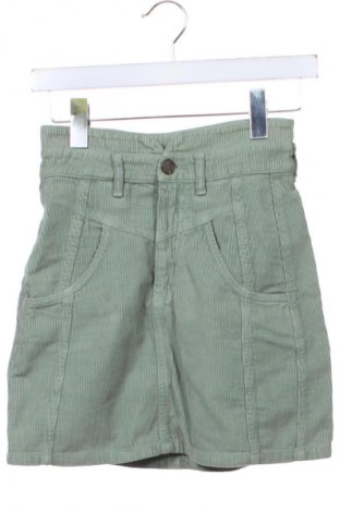 Fustă Stradivarius, Mărime XS, Culoare Verde, Preț 50,00 Lei