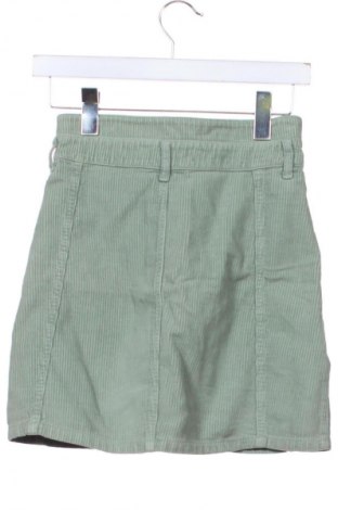 Fustă Stradivarius, Mărime XS, Culoare Verde, Preț 50,00 Lei