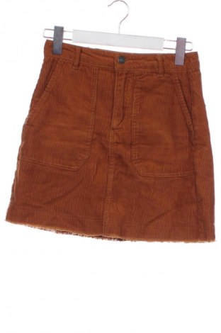 Fustă Stradivarius, Mărime XS, Culoare Maro, Preț 40,99 Lei