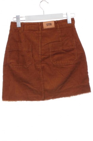 Fustă Stradivarius, Mărime XS, Culoare Maro, Preț 40,99 Lei