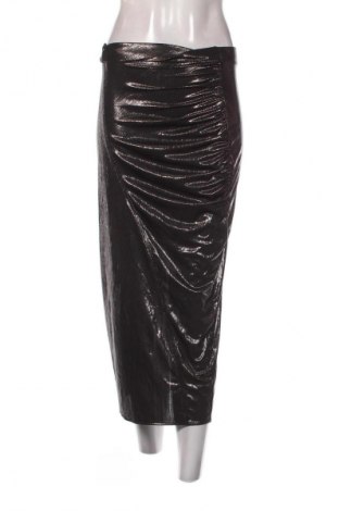 Fustă Zara, Mărime S, Culoare Argintiu, Preț 27,99 Lei