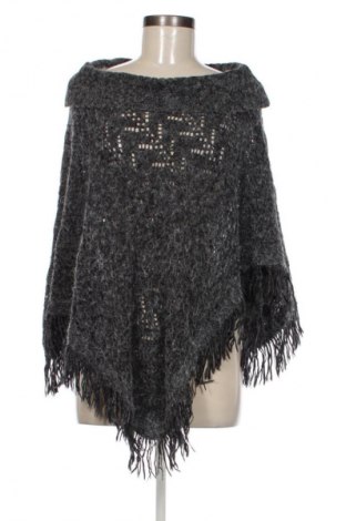 Ponczo Biaggini, Rozmiar S, Kolor Szary, Cena 53,99 zł