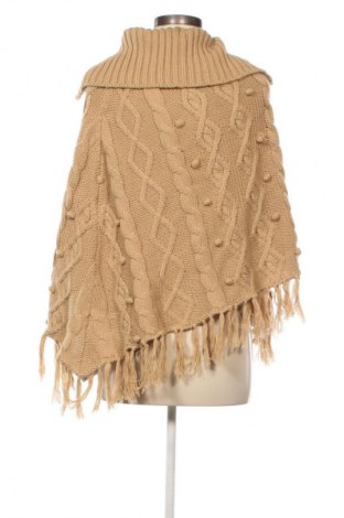 Пончо C&A, Размер M, Цвят Бежов, Цена 21,99 лв.