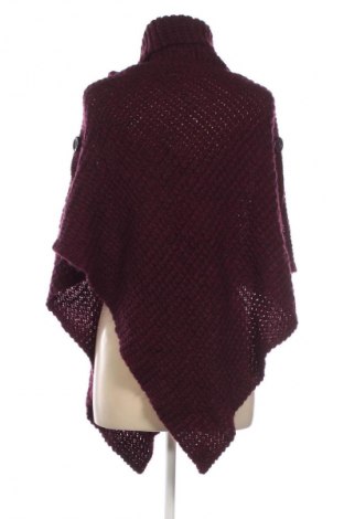 Poncho Yessica, Größe M, Farbe Rot, Preis € 11,99