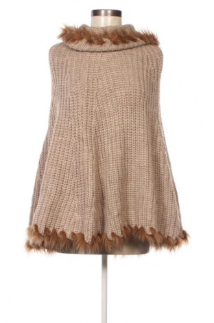 Poncho adL, Größe M, Farbe Beige, Preis € 19,99