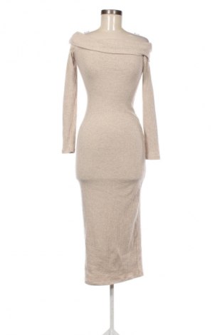 Φόρεμα Bershka, Μέγεθος S, Χρώμα  Μπέζ, Τιμή 5,99 €