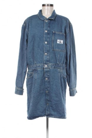 Рокля Calvin Klein Jeans, Размер XL, Цвят Син, Цена 77,99 лв.
