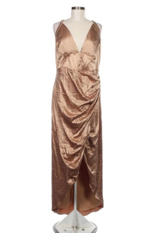 Kleid Fashion nova, Größe XXL, Farbe Beige, Preis € 23,99