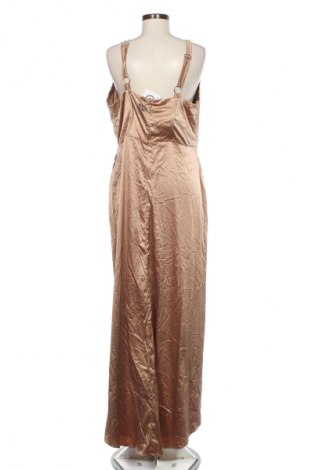 Kleid Fashion nova, Größe XXL, Farbe Beige, Preis € 23,99