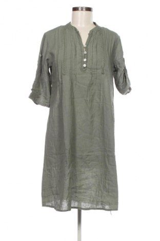 Kleid Le Monde Du Lin, Größe S, Farbe Grün, Preis € 127,99