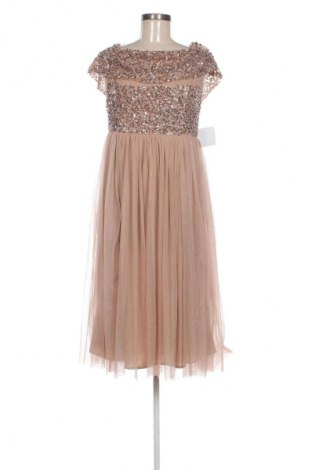 Rochie Maya Deluxe, Mărime L, Culoare Bej, Preț 443,99 Lei