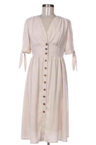 Rochie Unbranded, Mărime L, Culoare Bej, Preț 101,99 Lei