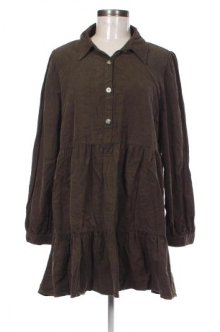 Рокля Zara, Размер XL, Цвят Зелен, Цена 28,99 лв.