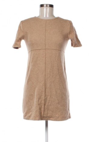 Рокля Zara, Размер S, Цвят Кафяв, Цена 32,99 лв.