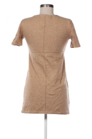 Рокля Zara, Размер S, Цвят Кафяв, Цена 32,99 лв.