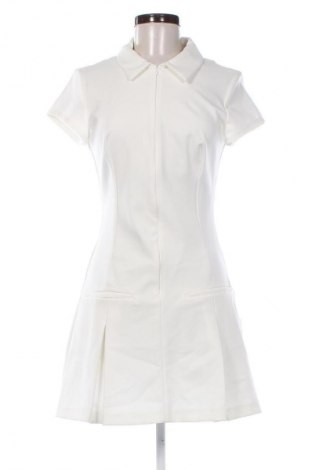 Kleid Zara, Größe L, Farbe Weiß, Preis 11,99 €