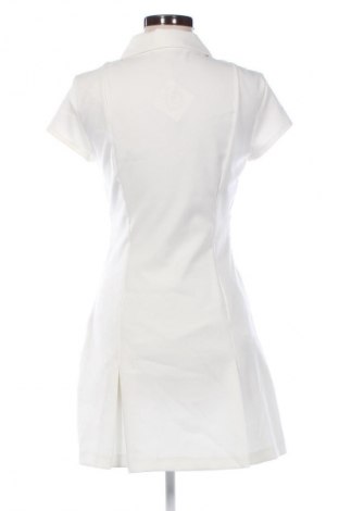 Kleid Zara, Größe L, Farbe Weiß, Preis 11,99 €