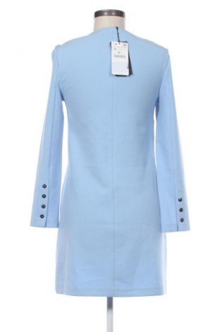 Рокля Zara, Размер S, Цвят Син, Цена 73,15 лв.