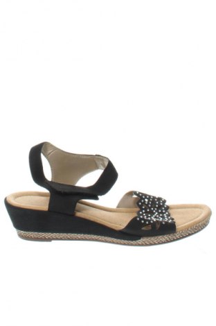 Sandale Rieker, Mărime 40, Culoare Negru, Preț 200,64 Lei