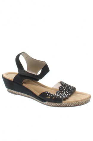 Sandale Rieker, Mărime 40, Culoare Negru, Preț 200,64 Lei