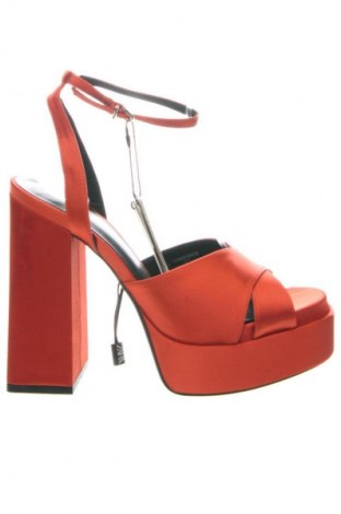 Sandale Zara, Mărime 39, Culoare Portocaliu, Preț 190,36 Lei