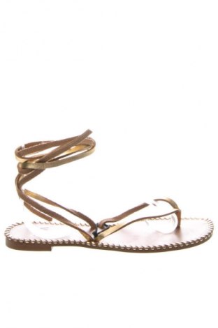 Sandale Zara, Mărime 39, Culoare Auriu, Preț 252,09 Lei