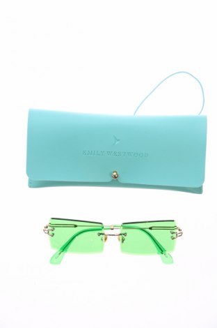 Γυαλιά ηλίου Emily Westwood, Χρώμα Πράσινο, Τιμή 75,32 €