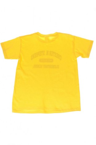 Детска тениска Gildan, Размер 7+y/ 7+ см, Цвят Жълт, Цена 2,80 лв.