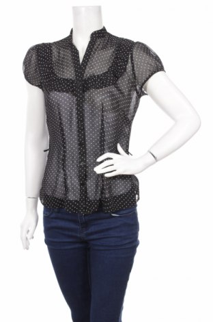 Γυναικείο πουκάμισο F&F, Μέγεθος M, Χρώμα Μαύρο, Τιμή 11,86 €